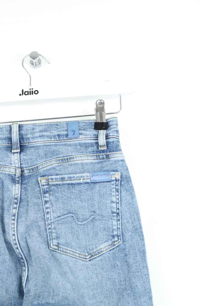 Jean 7 For All Mankind  Bleu