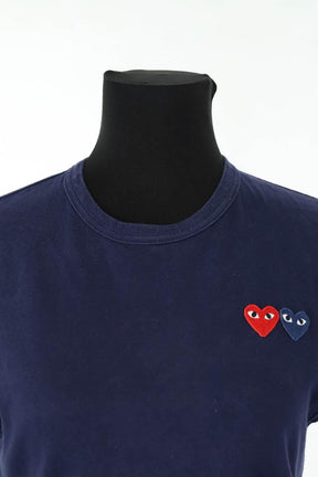 T-shirt Comme Des Garçons  Bleu
