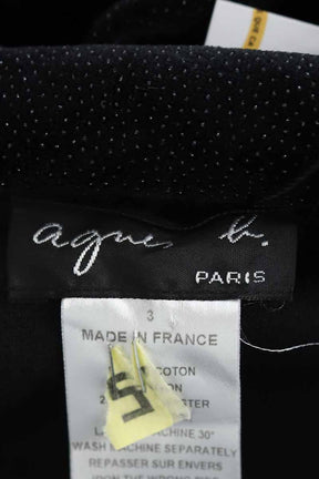 Veste Agnès B.  Noir