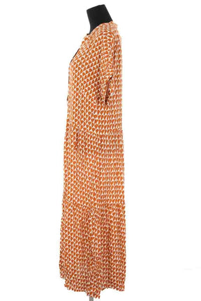 Robe Devernois  Orange