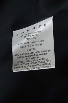 Blazer Sandro  Noir