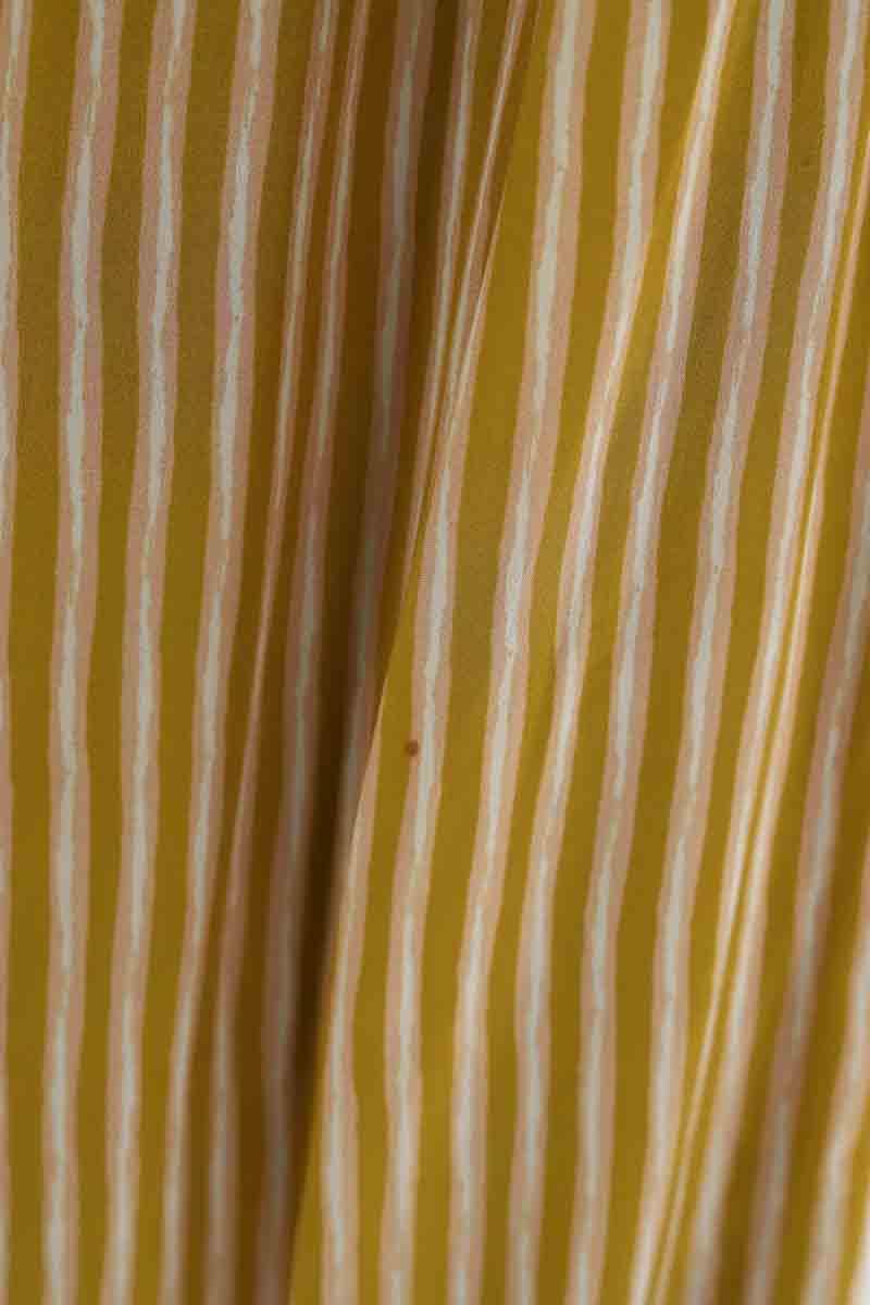 Pantalon large Louise Misha  Jaune