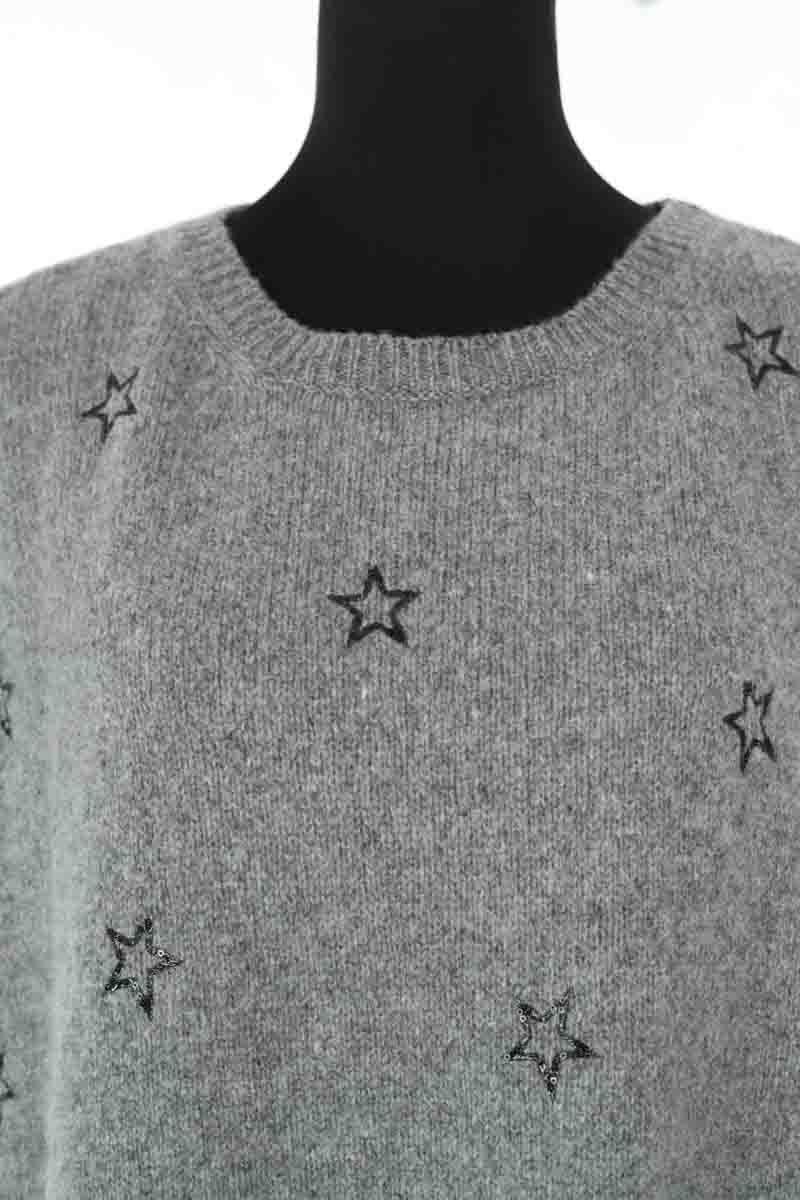 Poncho Saint Laurent  Gris