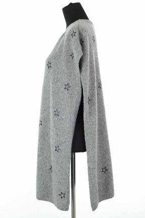 Poncho Saint Laurent  Gris