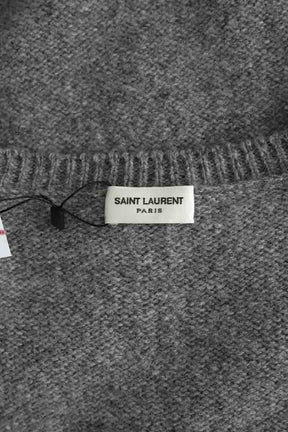 Poncho Saint Laurent  Gris