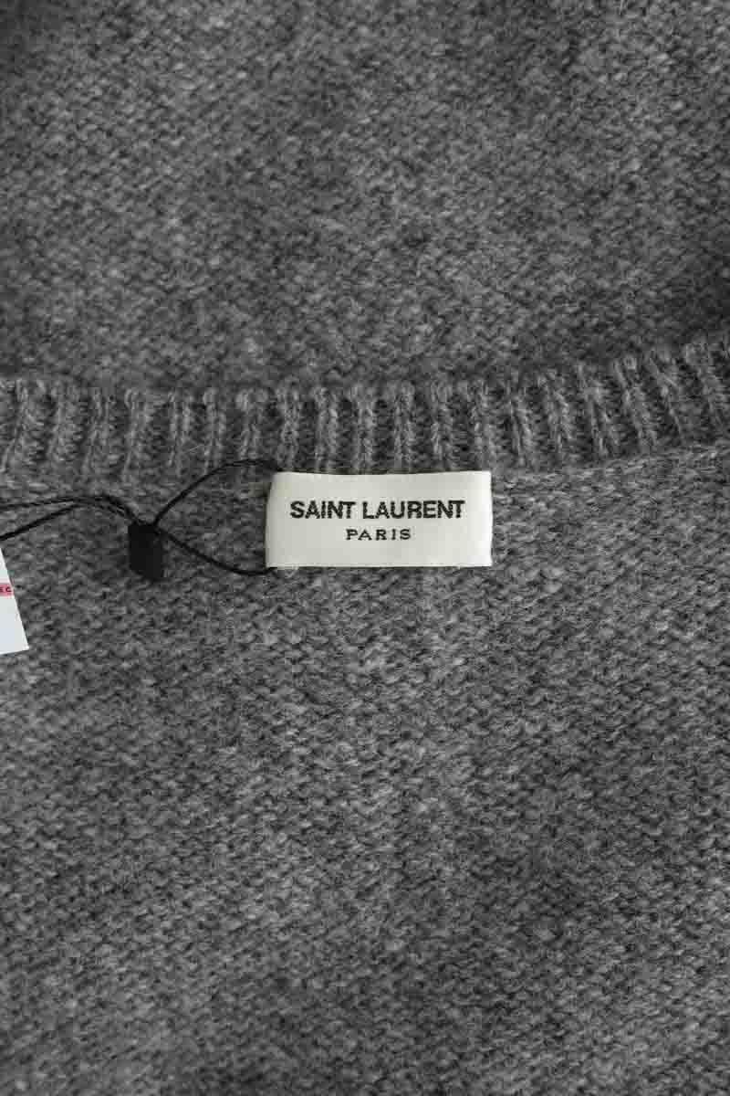 Poncho Saint Laurent  Gris