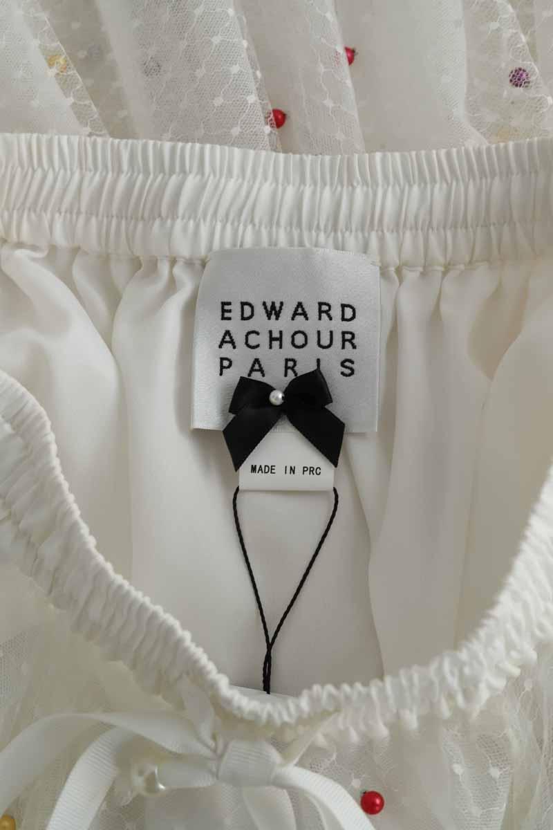 Jupe Edward Achour Paris  Blanc
