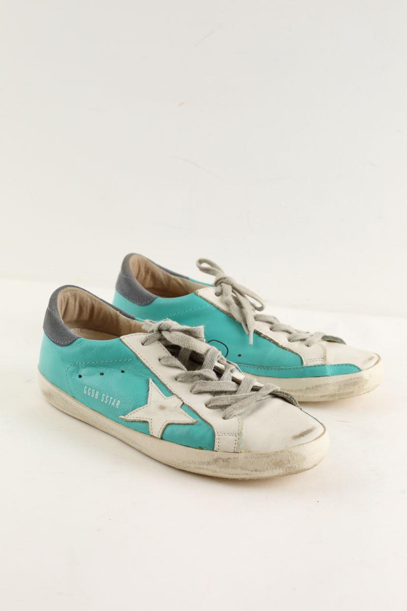 Baskets Golden Goose Superstar Blanc