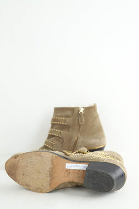 Boots à boucles Chloé  Camel