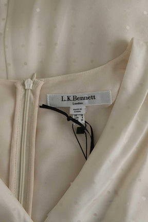 Robe LK Bennett  Ecru