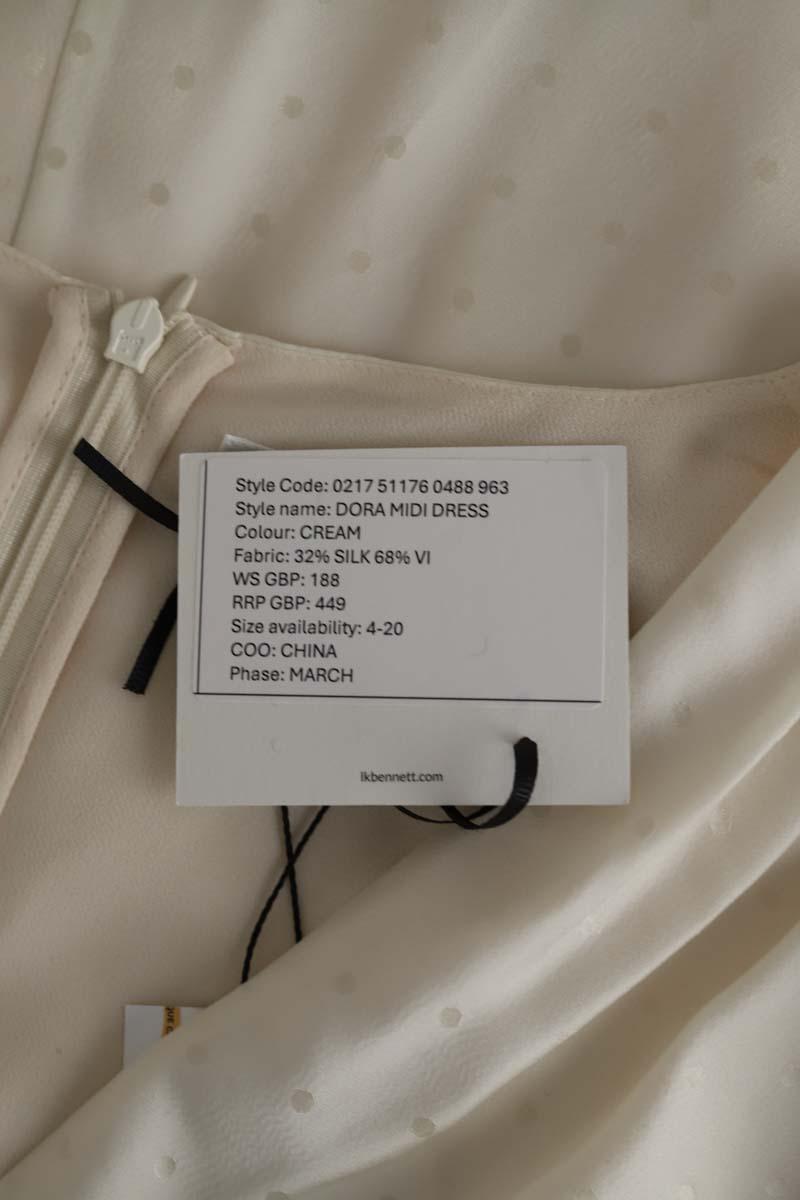 Robe LK Bennett  Ecru