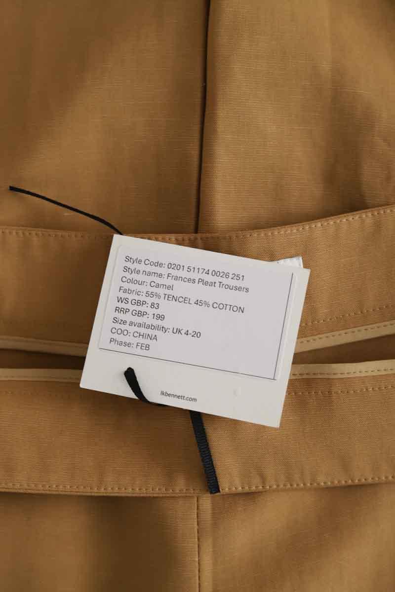 Pantalon large LK Bennett  Camel