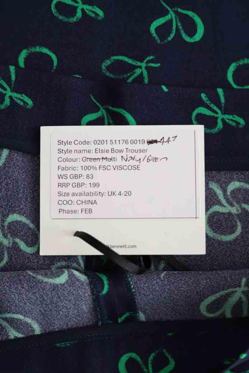 Pantalon large LK Bennett  Bleu