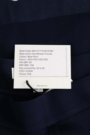 Pantalon large LK Bennett  Bleu