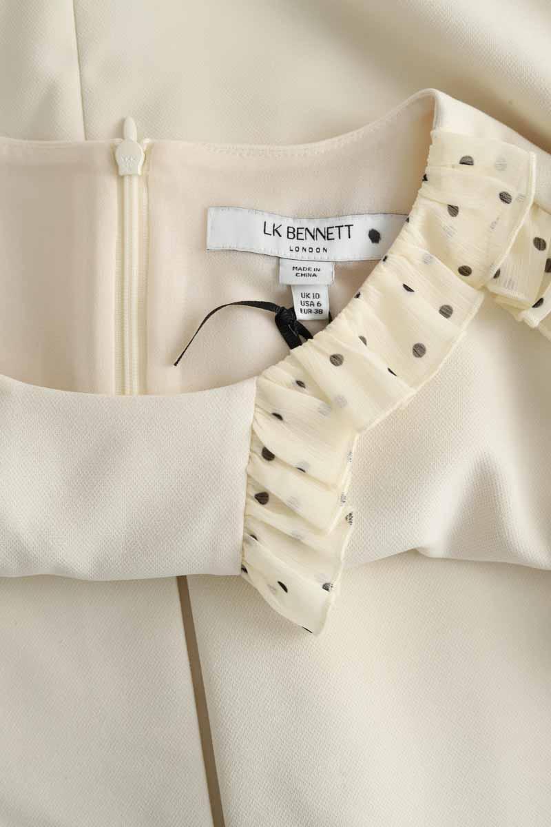 Robe LK Bennett  Ecru