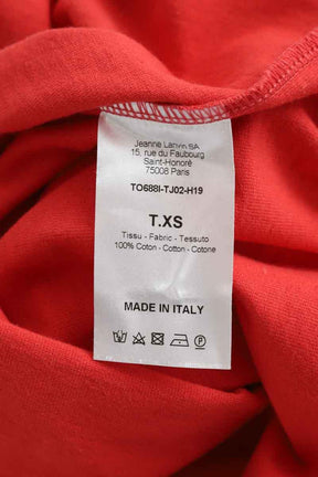 T-shirt Lanvin  Rouge