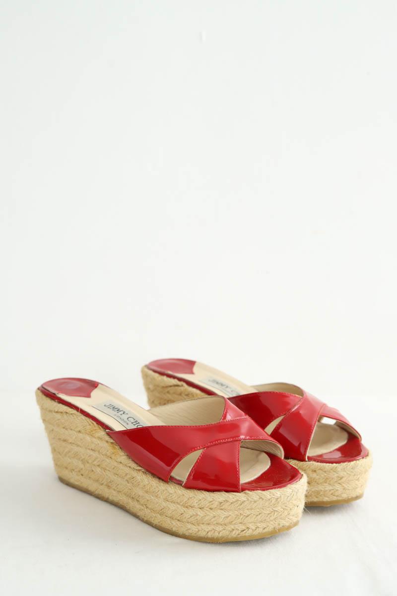 Talons Jimmy Choo  Rouge