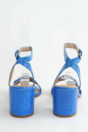 Talons Tory Burch  Bleu
