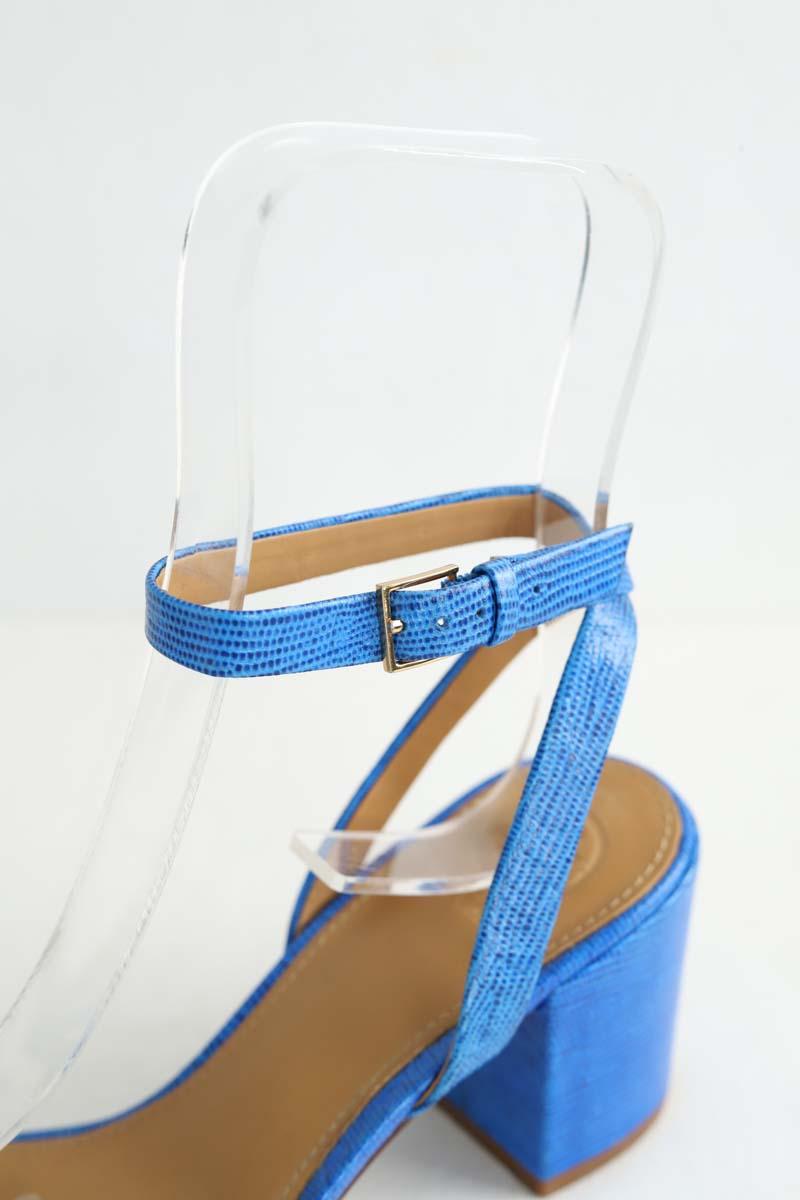 Talons Tory Burch  Bleu