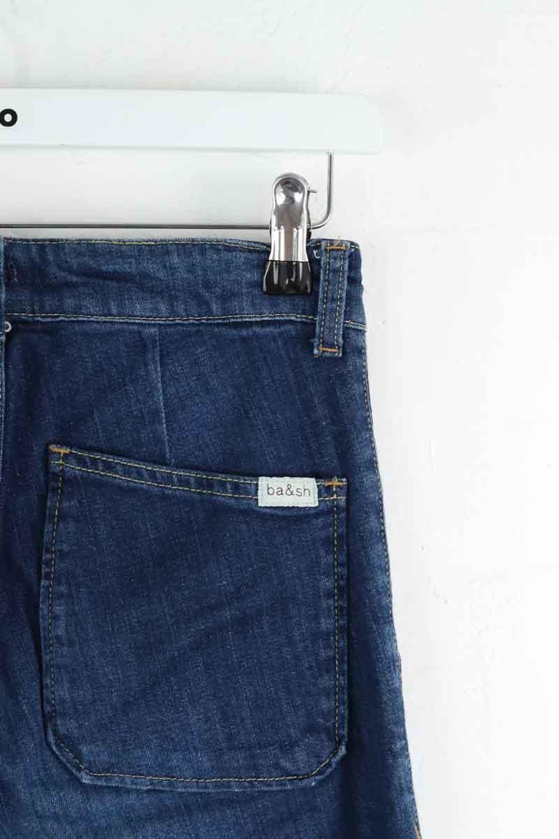 Jean droit Bash  Bleu