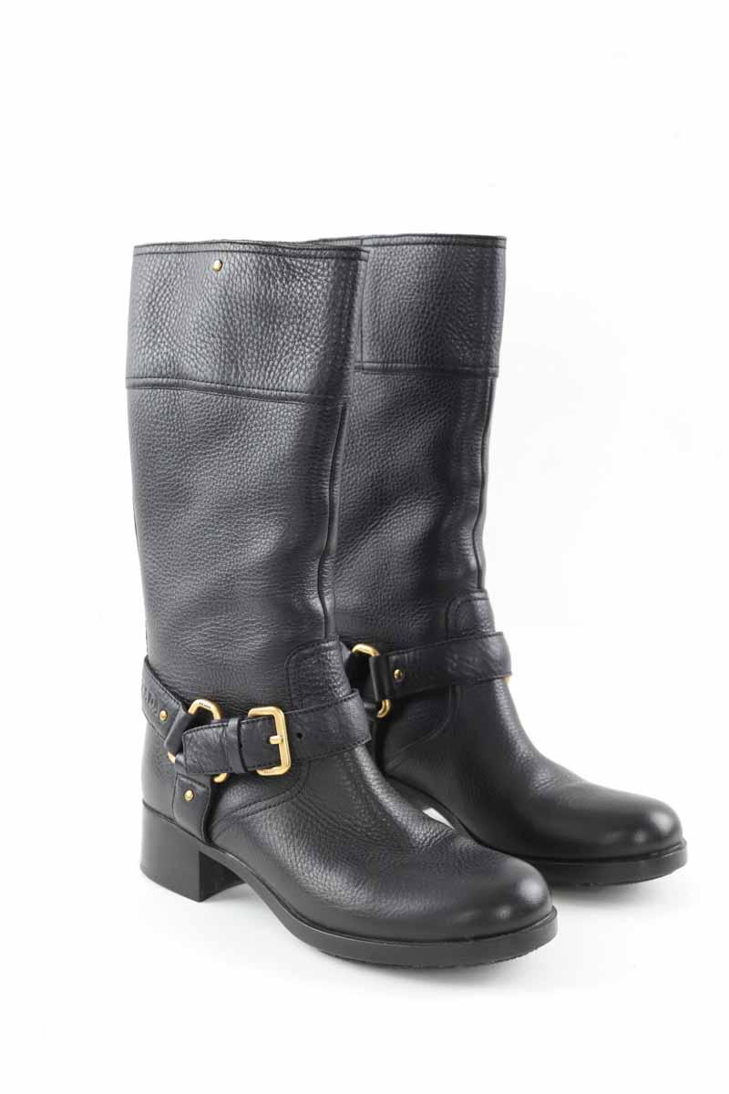 Bottes Prada  Noir