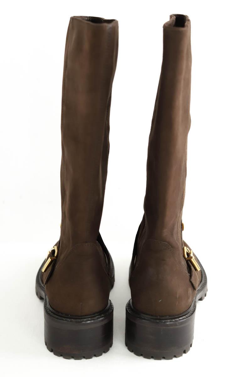 Bottes d'équitation Fendi  Marron
