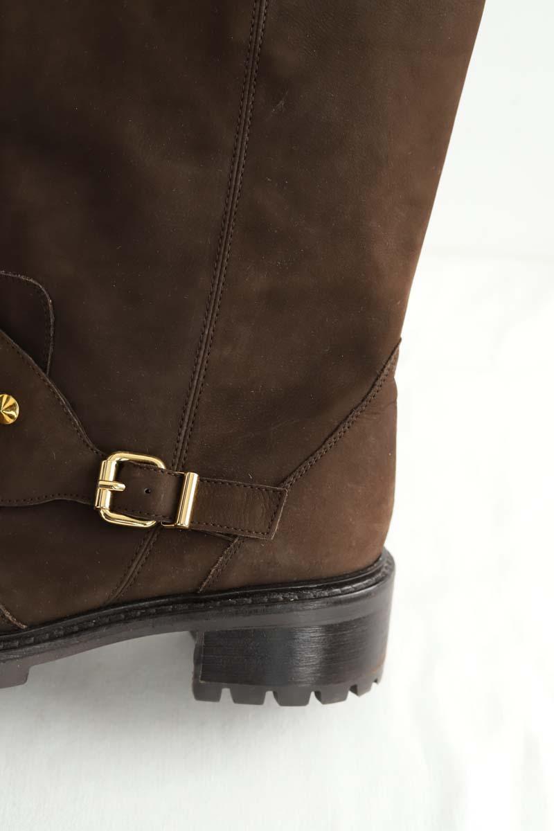 Bottes d'équitation Fendi  Marron