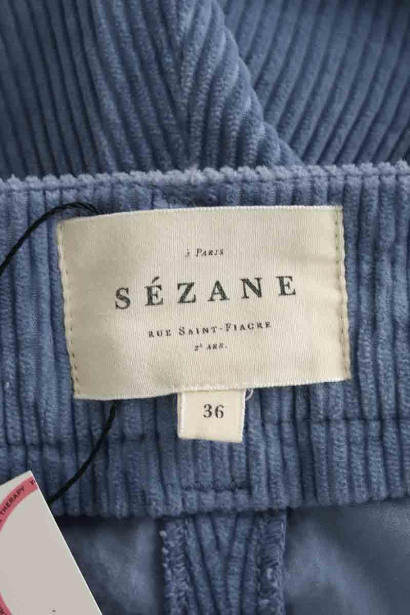 Pantalon droit Sézane  Bleu