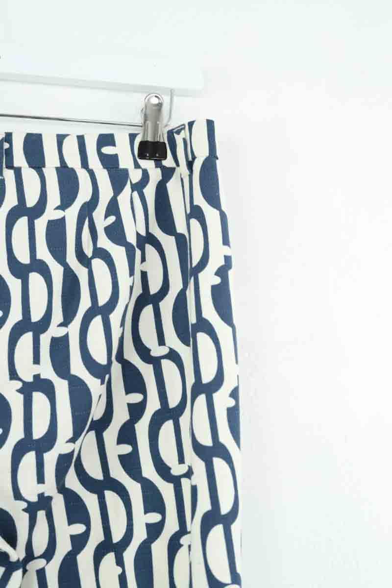 Pantalon court Max Mara  Bleu