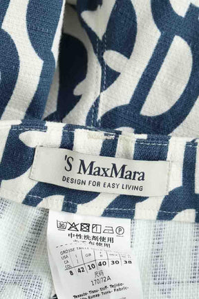 Pantalon court Max Mara  Bleu