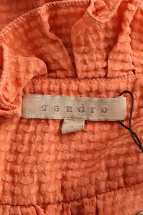 Top sans manche Sandro  Orange