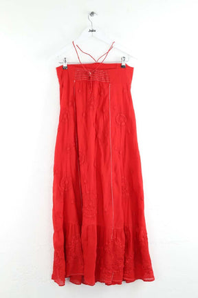 Robe Antik Batik  Rouge
