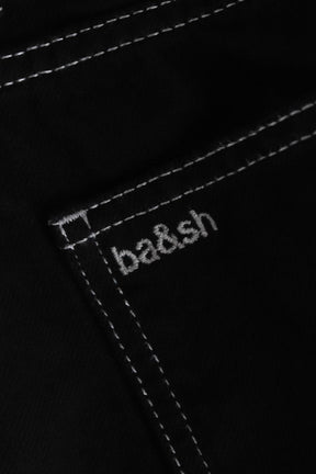 Jean droit Bash  Noir