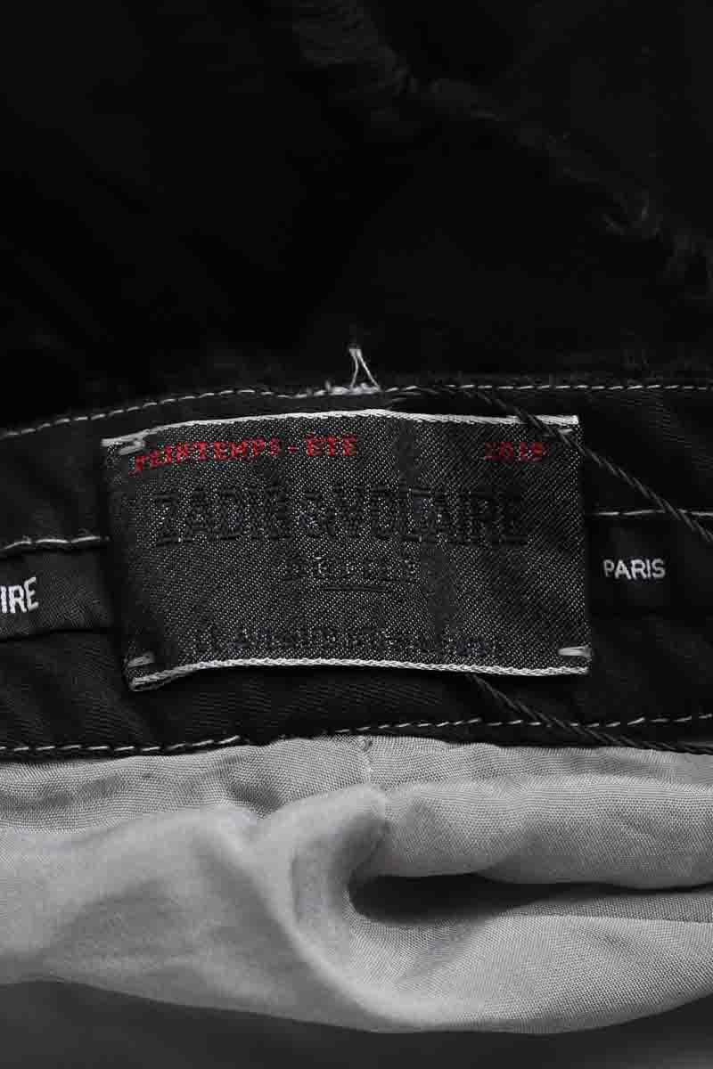 Pantalon droit Zadig & Voltaire  Noir