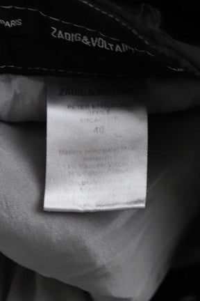 Pantalon droit Zadig & Voltaire  Noir