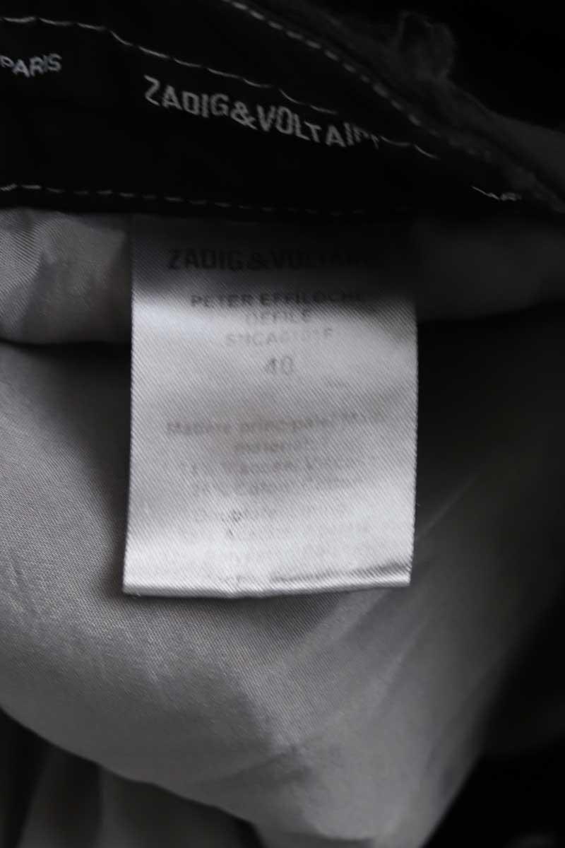 Pantalon droit Zadig & Voltaire  Noir