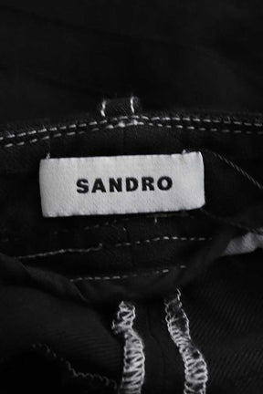 Jean droit Sandro  Noir