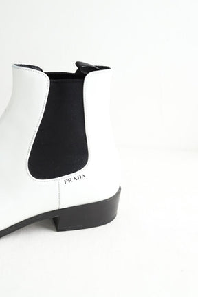 Santiags Prada  Blanc