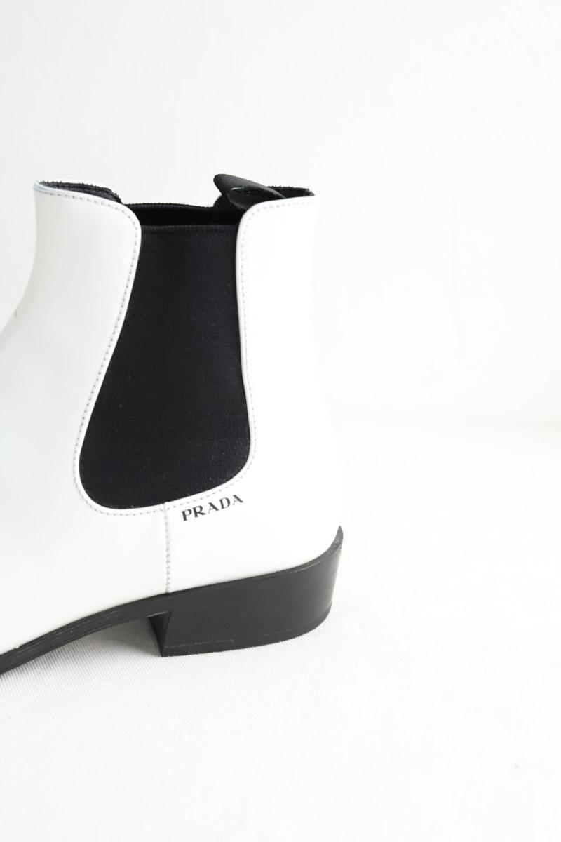 Santiags Prada  Blanc
