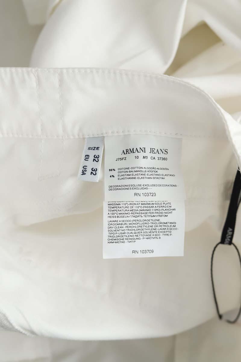 Jean slim Armani  Blanc