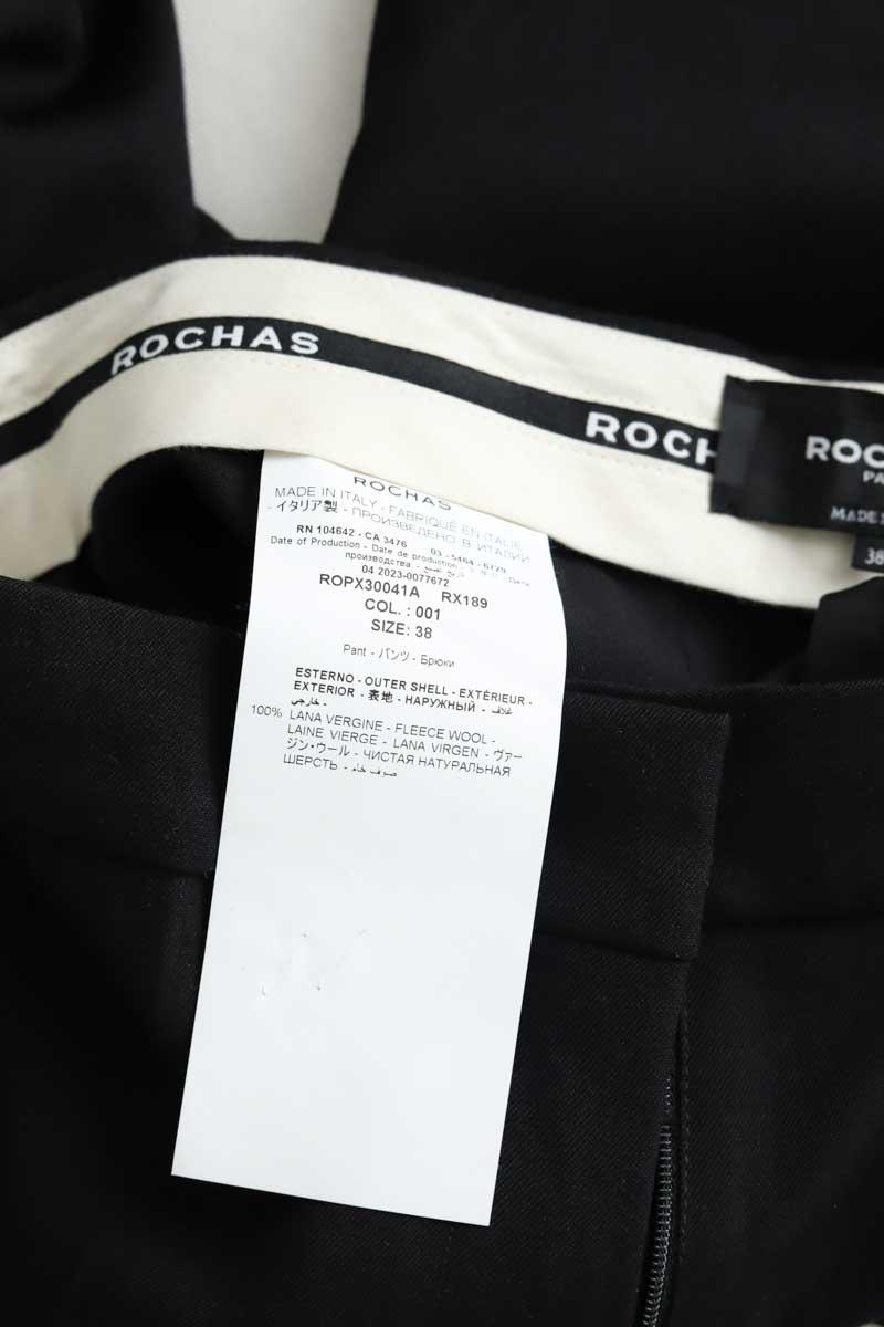Pantalon droit Rochas  Noir