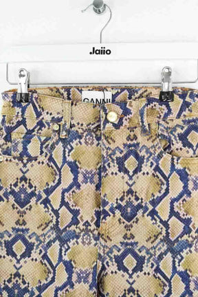 Jean bootcut Ganni  Beige