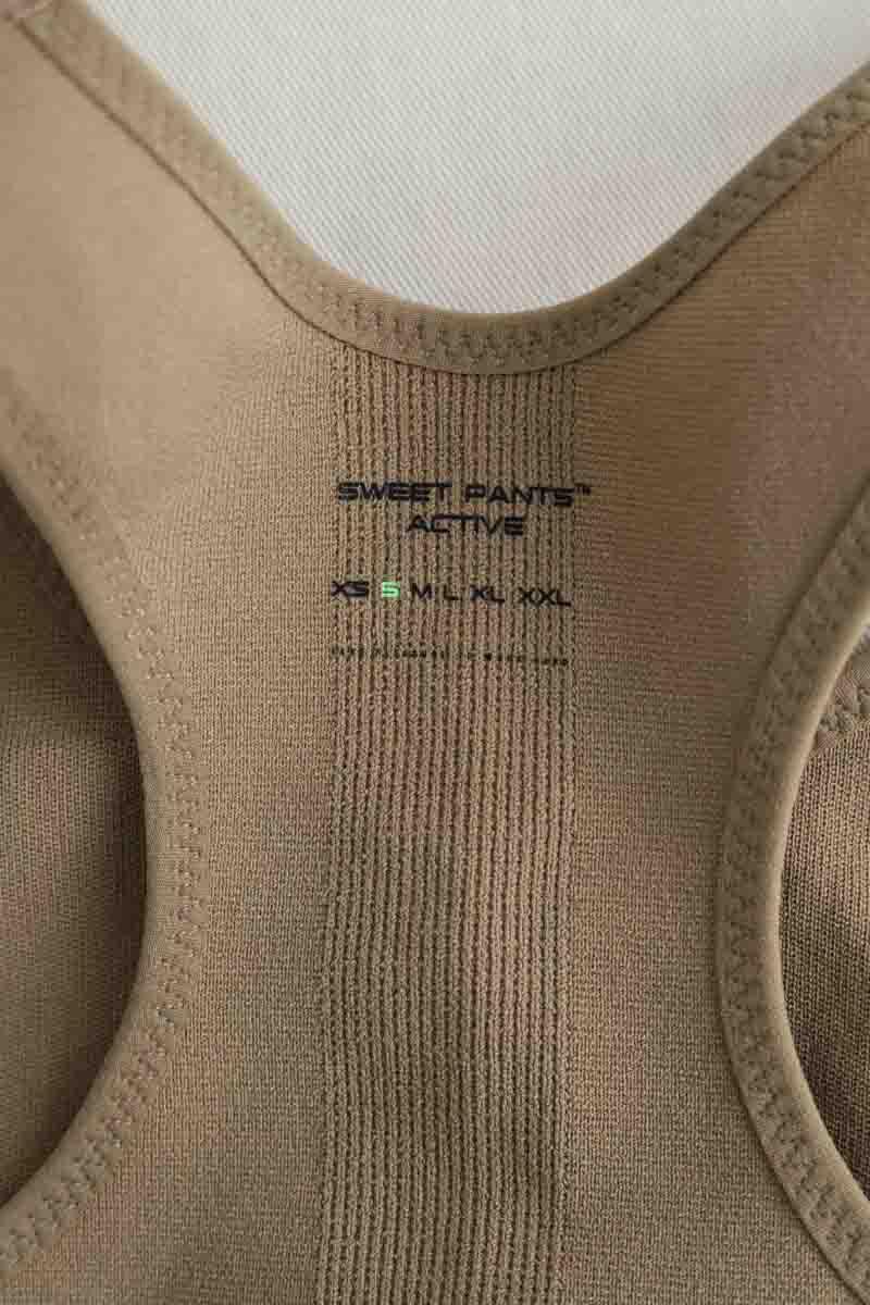 Top sans manche Sweet Pants  Camel