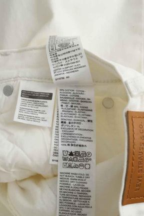 Bermuda Levi's  Blanc