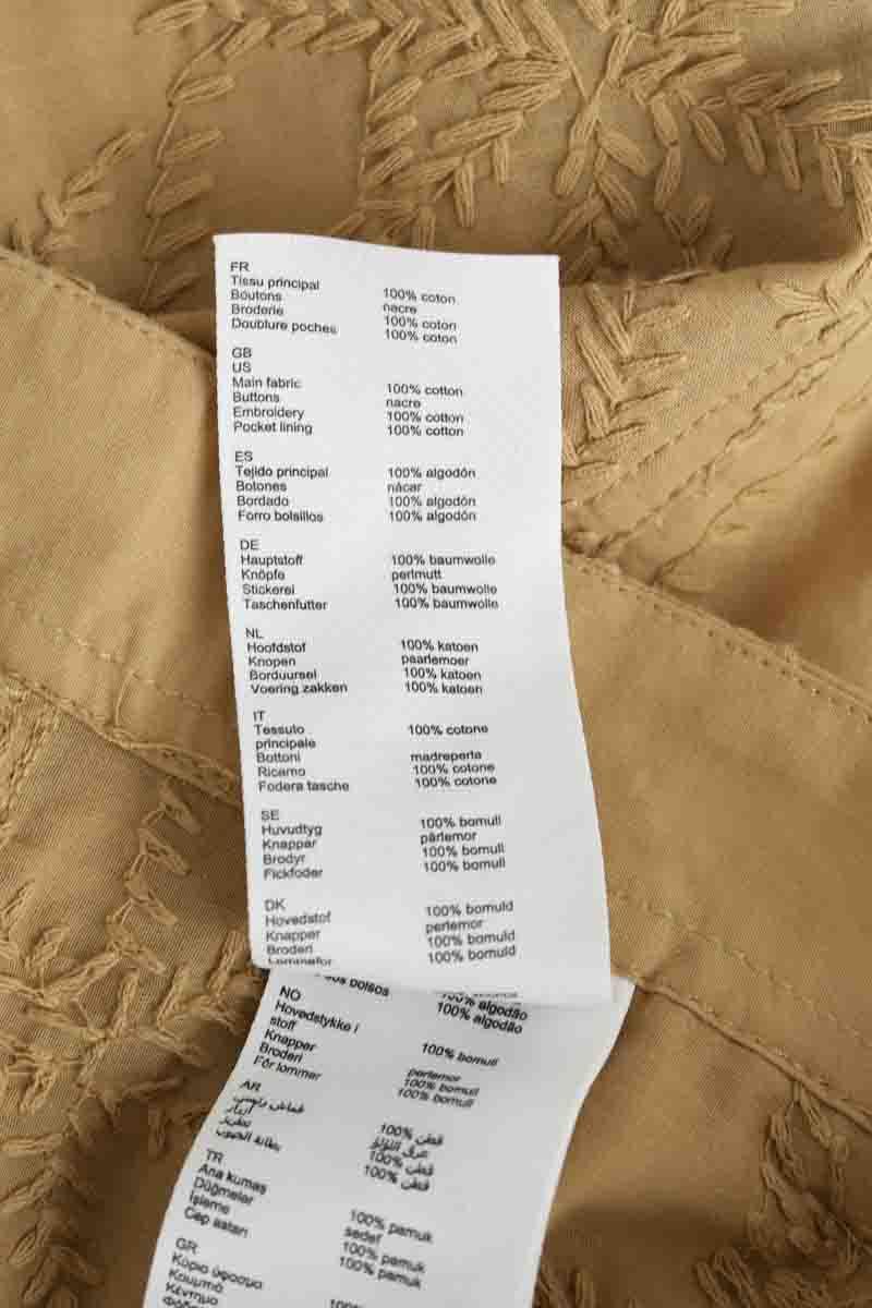 Pantalon Carot Maje  Camel