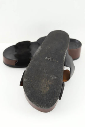 Mules Chloé  Noir