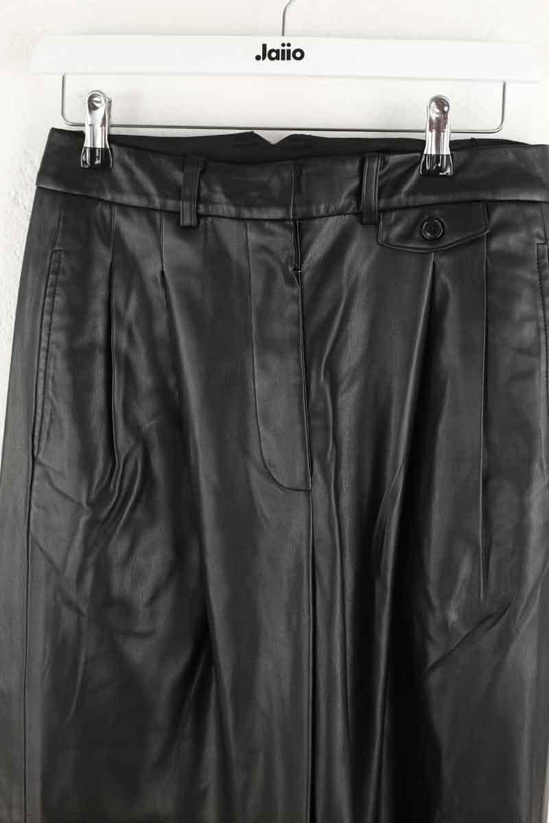 Pantalon droit The Frankie Shop  Noir