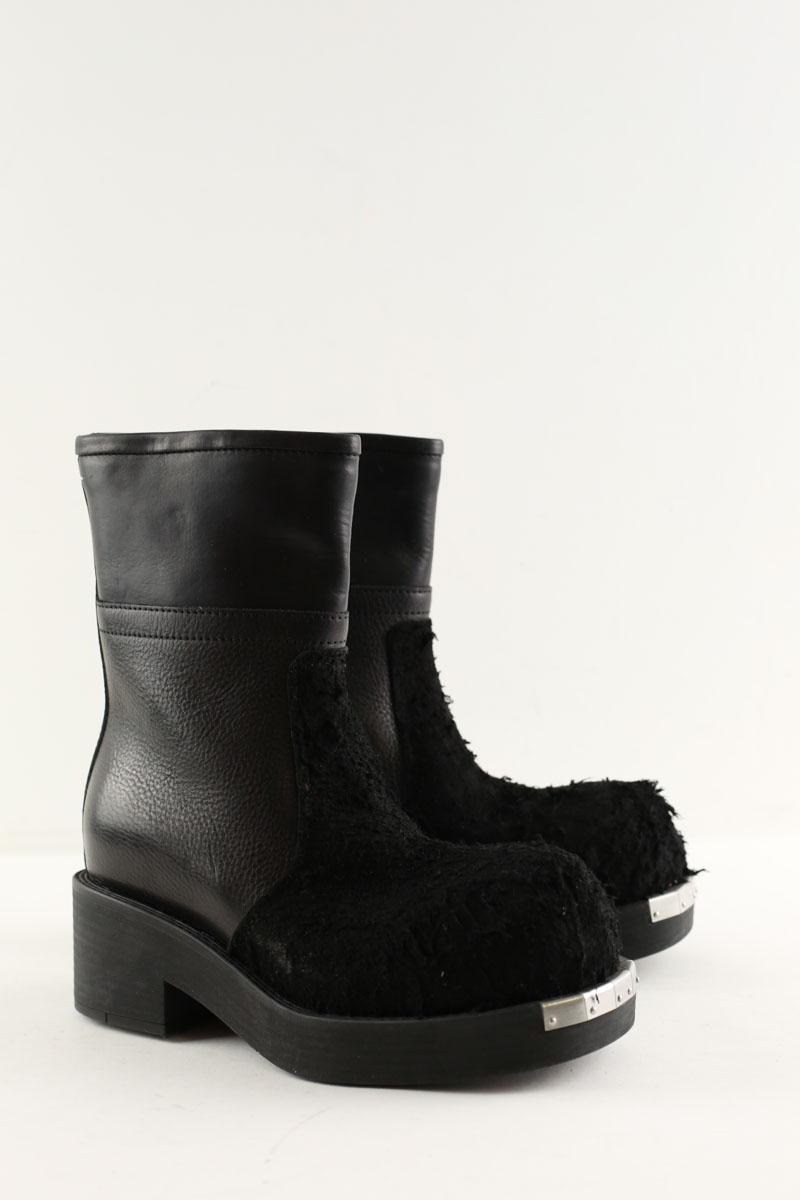 Boots MM6  Noir
