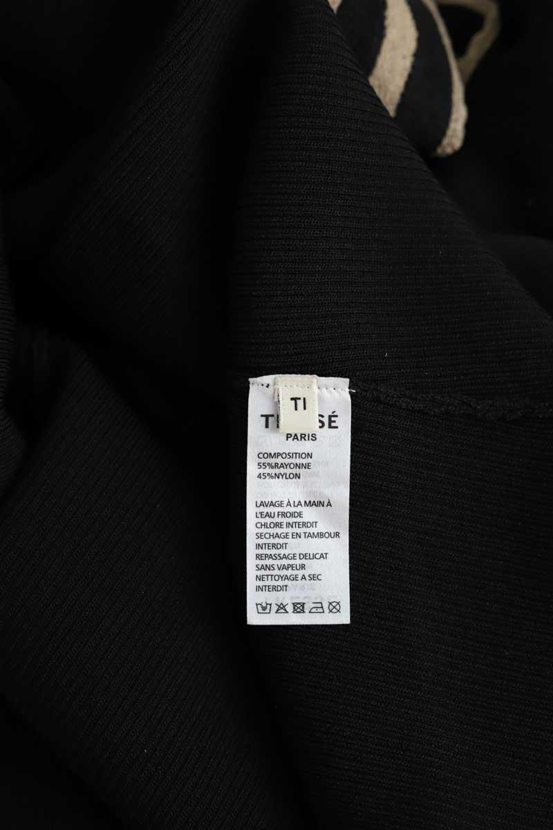 Robe Tresse  Noir