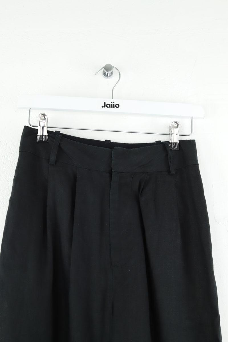 Pantalon droit SIR.  Noir